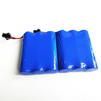 Custom High Capacity 3000mAh 11.1 Volt 18650 Rechargeable Liion Battery Pack with 2P Connector for Cars Airplane DIY, Doorbell,Handheld Fan, Speakers | China Manufacturer