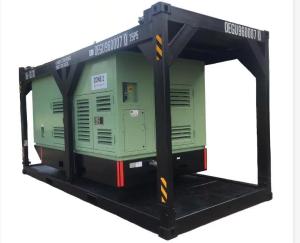 10000psi ATEX ZONE 2 High Pressure Pump Unit Explosion Proof Water Pump On