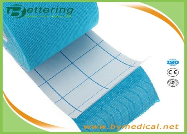 Muscle Support Kinesiology Tape For Back Pain , Physio Athletic Tape 5cmX5m Blue Color