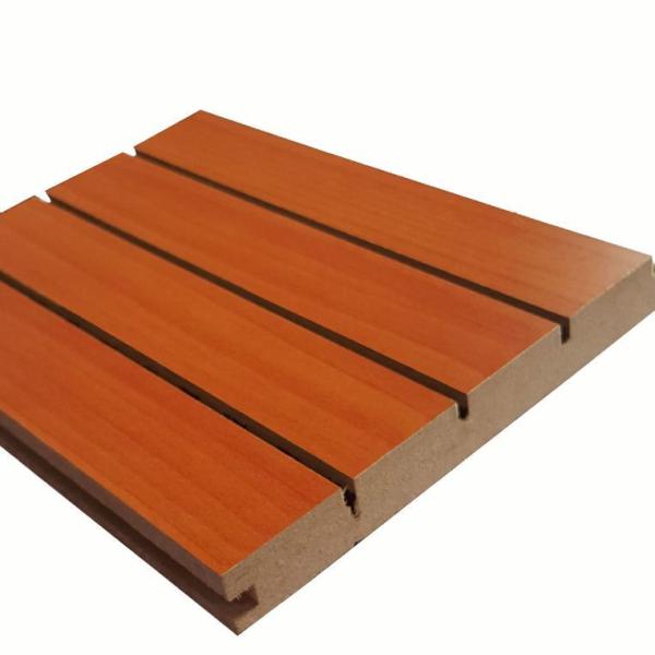 Acoustic Wooden Panel for Wall Decorative in Bathroom/Kitchen and Fireproof Grade B1
