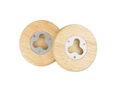 Wood Handle Beer Bottle Opener,Kitchen accessories, wood handle stainless steel beer bottle opener, logo engraved