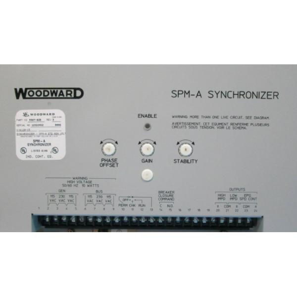 Woodward 9907-028 SPM-A STD НЕВОЛТАЖНЫЙ СОГЛАС (EMC) СОГЛАС 50/60Гц