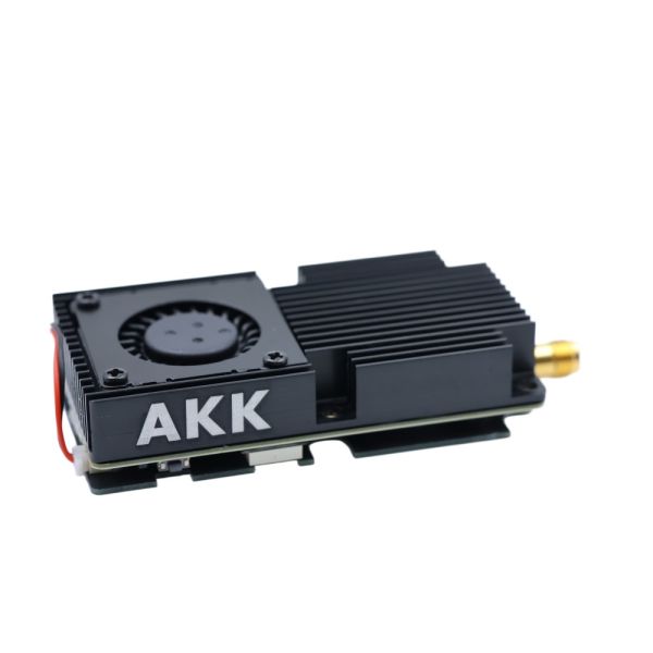 80 Channels FPV VTX Video Transmitter AKK 5.8GHz High Power 12-28V