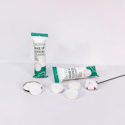 120 tampons ronds en coton pour le visage, tampons de maquillage en coton à 3 couches
