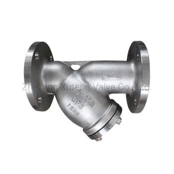 Flanca de aço inoxidável Filtro de tipo Y 150lb válvula industrial e filtro durável