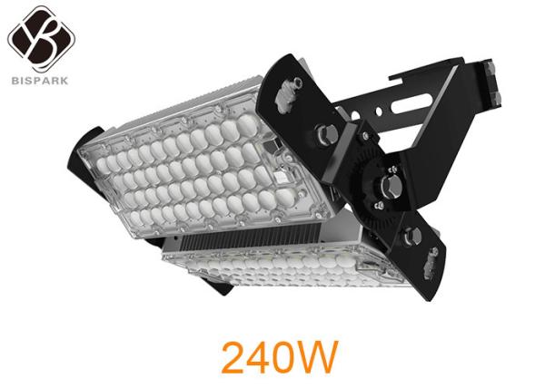 240W IP65 High Output LED Flood Lights Extruded Aluminum Material Highly Durable