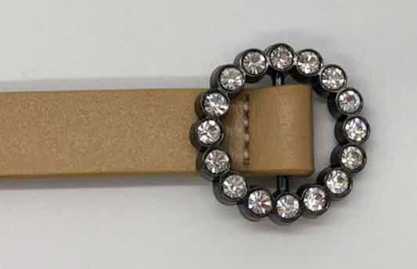 Подгонянный пояс кожаного ремня современного стиля неподдельный с пряжкой сплава для детей/девушек