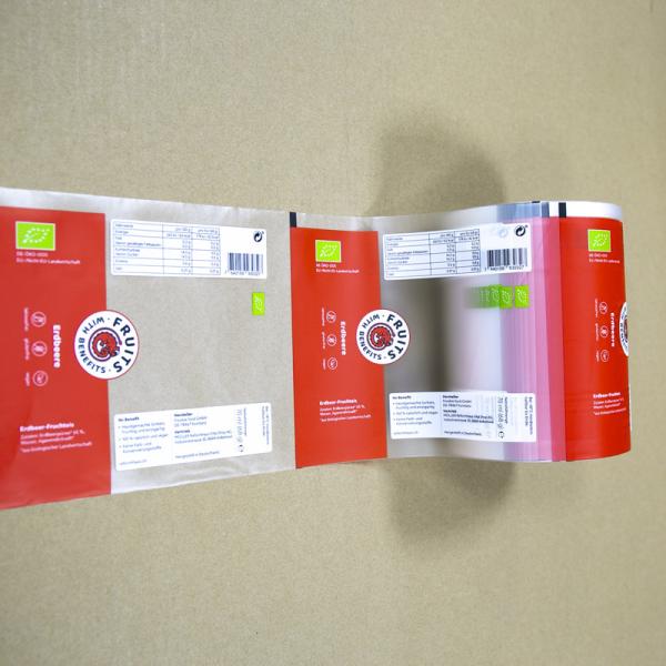 Eco-Friendly Matte Roll Film For Household Products Packaging Customizable Color Printing Transparent
