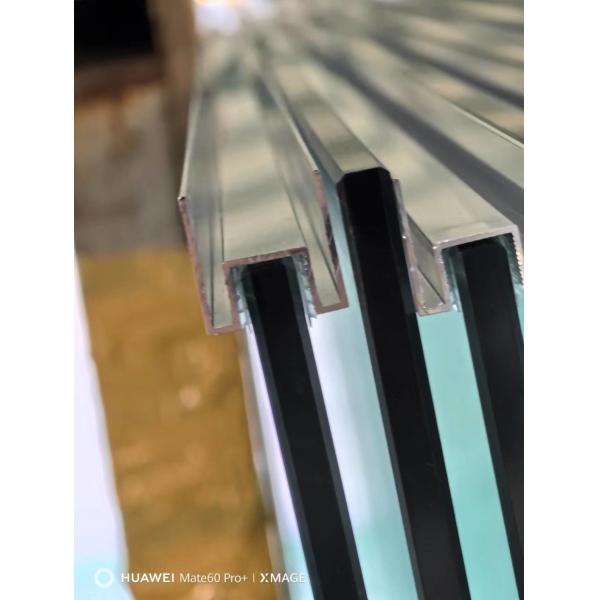 Tempered Glass White Electroplated Frame Square Shower Enclosure for Customized Needs