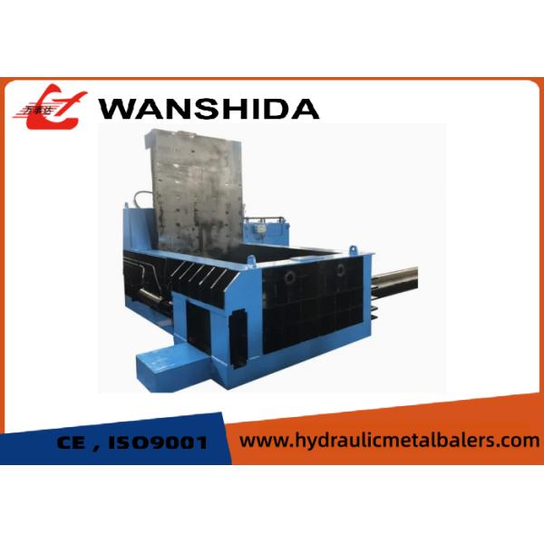 125 Ton Hydraulic Turn Out Scrap Metal Baler 300×300mm Bale For Metal Recycling