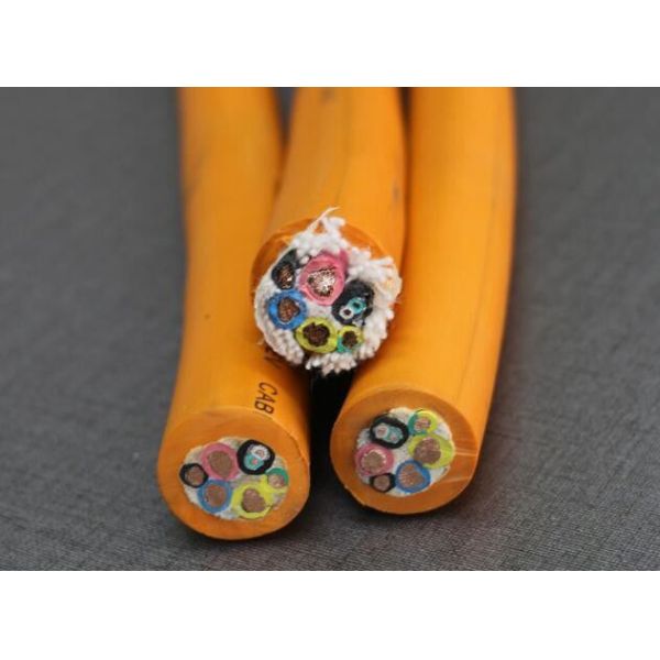Custom Bare Copper Stranded EV Charging Cable with EVI-2 Insulation and EVM-1 Jacket for Electric Vehicles