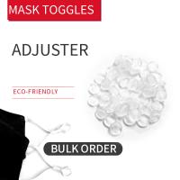 Bouchon et cabillots transparents pour le masque protecteur