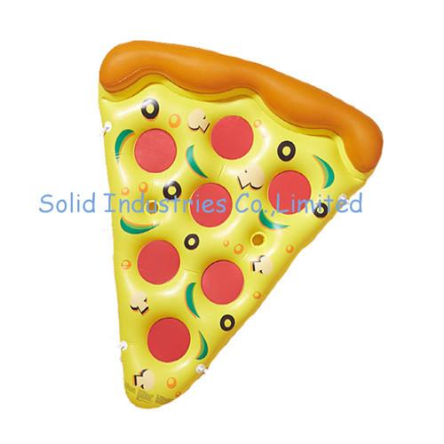 Summer Water Float Pizza 1.8X1.5M Inflatable Ride-On Float Inflatable Swim Ring