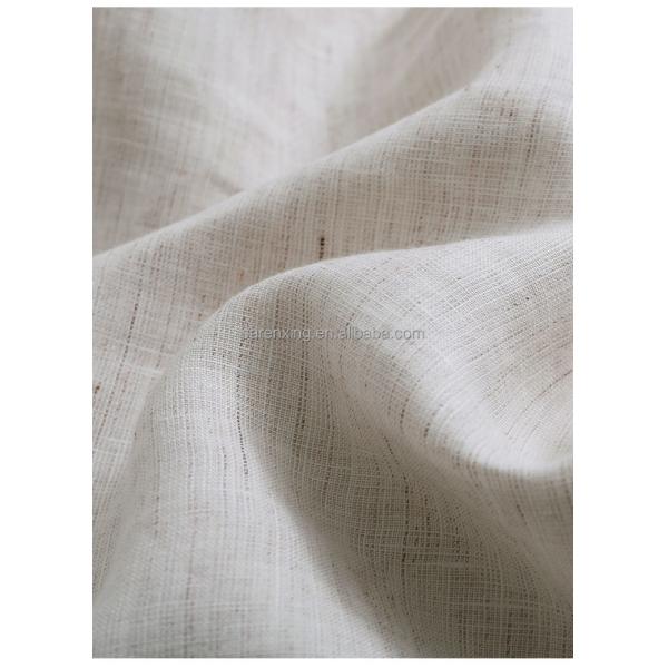 Tejido de terciopelo de la talla de la reina para ropa de cama de lino orgánico