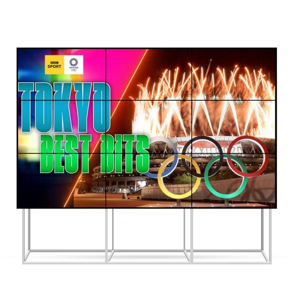 FCC 8 Bit Full Hd 4K Video Wall Display 178H Degree View FHD Resolution