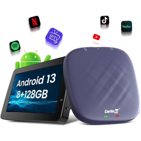 Adaptador cableado a inalámbrico Carplay To Multi Media Tbox S Modelo 4G + 64G Carplay Ai Box Android 13 Sistema Car Play TV Box 1080p