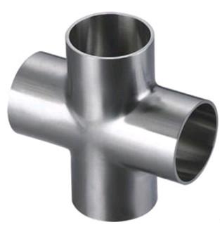 ASME B16.9 Cross Pipe Connector Seamless Four Way Tee Pipe Fitting