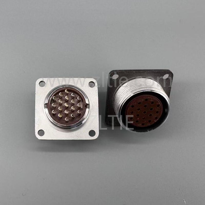 2PM-24 Series 19Pin Female Panel Socket – 2РМТ24Б19Г1В1В