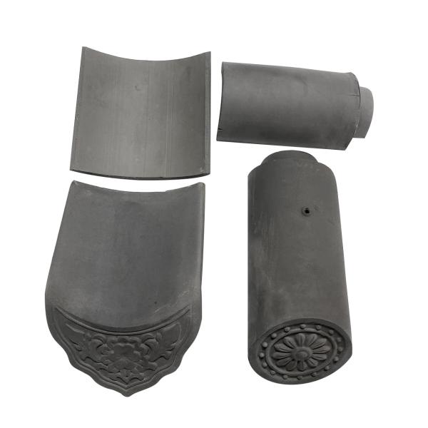 Long-Lasting Chinese Temple Roof Tiles For Courtyard And Pagoda Garden Buildings