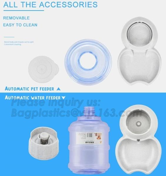 Lovely Personalized portable pet dog food water bowl ceramic plastic, Plastic pet bowl /PP pet dish for dog /food pail f