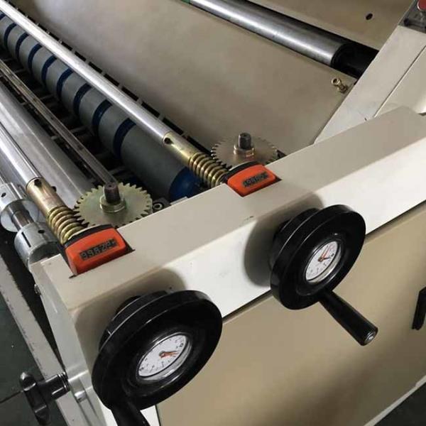 5 Ply Cardboard Flute Laminating Machine For Sheet To Sheet Pasting