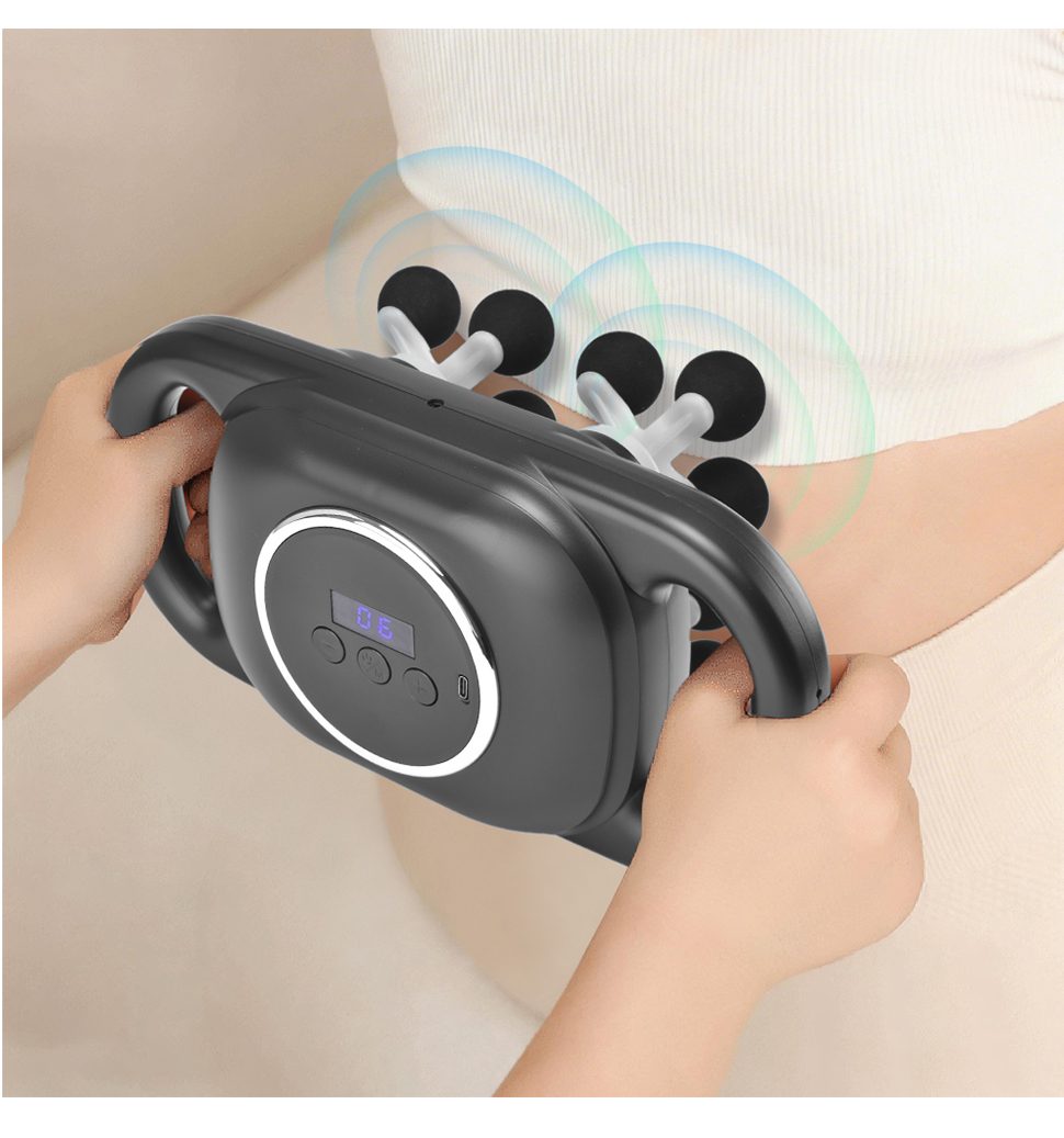 16 Head Deep Tissue High Power Massage Gun Body Massage for Back Shoulder Multifunction Massage Gun