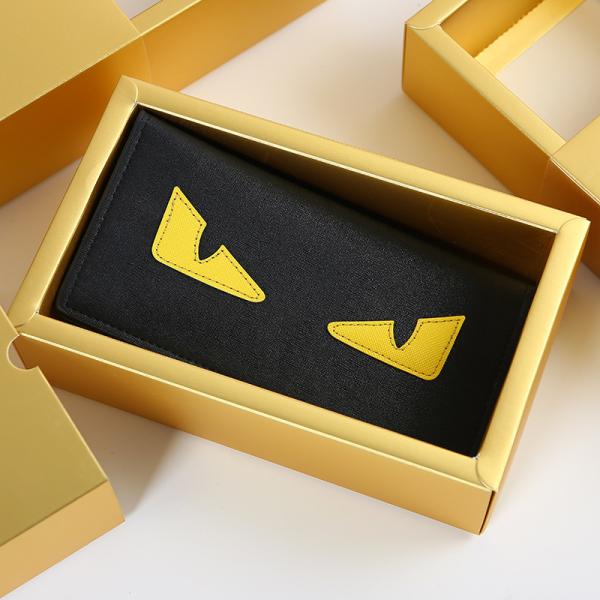 Golden Luxe Foldable Paper Boxes Kraft Cardboard Slide Out Drawer Sliding Drawer Box