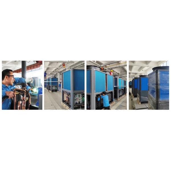 Коммерческие тепловые насосы с воздушным источником мощностью от 19 до 200 кВт.