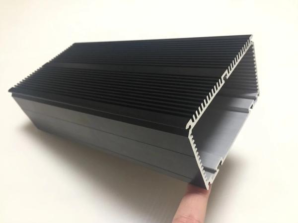 Large Diameter Aluminium Heat Sink Profiles Industrial Aluminium Heatsink Enclosure