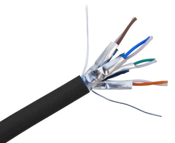 CAT6A UTP Ethernet Cable 1000ft 23AWG Solid Copper 10Gbps Speed 500MHz Bandwidth Data Center Bulk LAN Cable