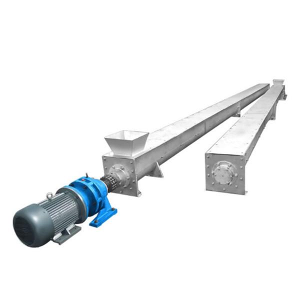 Transportador a parafuso para transporte horizontal ou inclinado de materiais Económico e durável