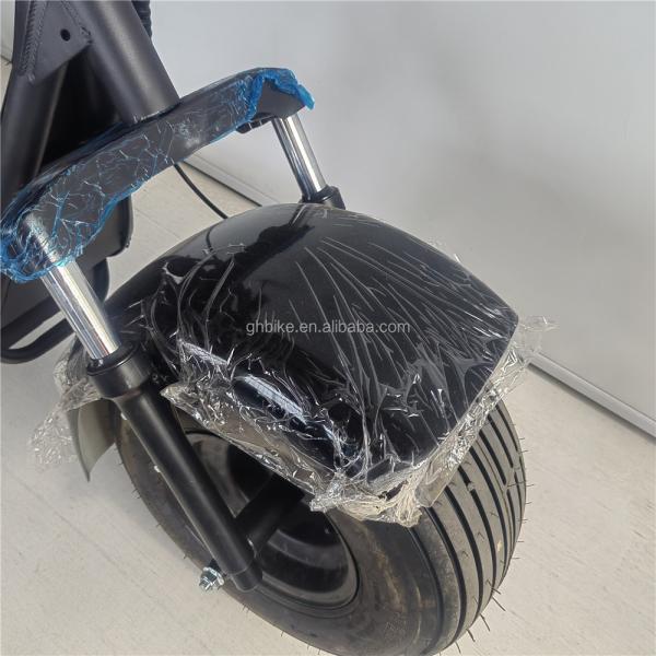 18 inch Adult Unisex Chopper Electric Scooter with Rear Hub Motor and Single Speed
