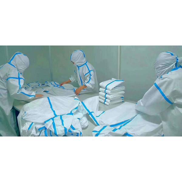 Microporous Safety Disposable Protective Coveralls / Isolation Suit CE FDA Approved