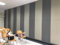Tissu de salle de réunion enveloppé panneau acoustique panneau en fibre de verre matériau de construction absorbant le son