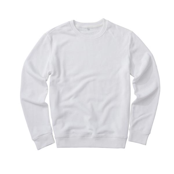 wholesale blank men's french terry wholesale crewneck sweatshirt