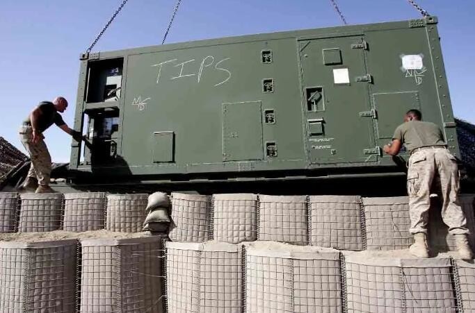 Гальванизированные каменные корзины подпорной стенки клетки 76*150mm