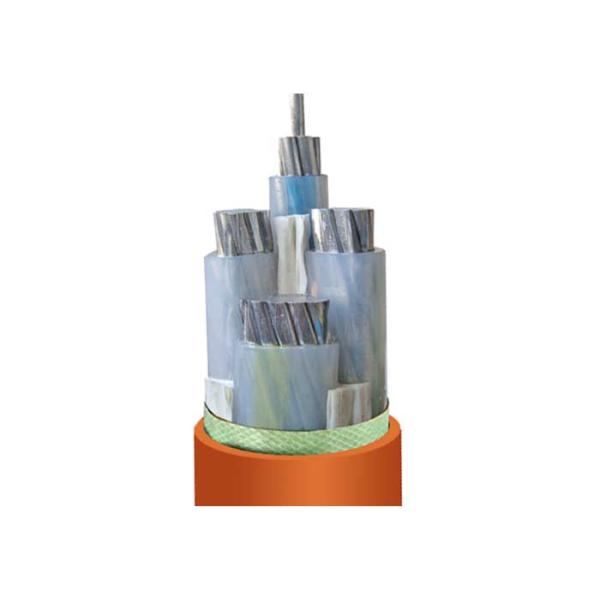 0.6kv / 1kV  Low Smoke Halogen Free Aluminum Cable Wire CE ISO Certification