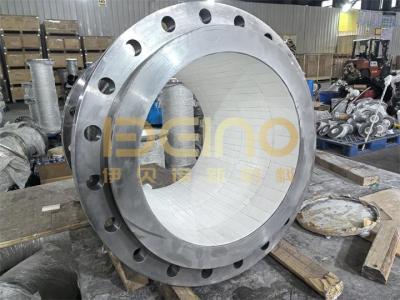 The lining of alumina ceramic for coal powder conveying pipeline  High-Temperature Dust and Granular Material Conveying with Alumina Ceramic Pipe