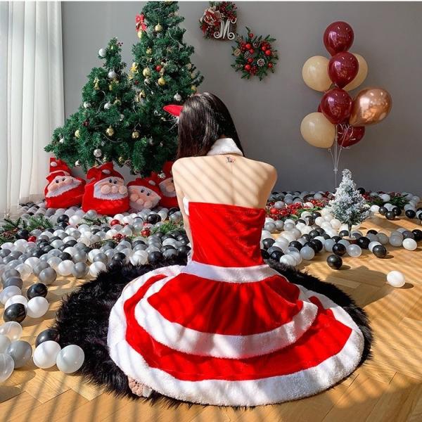 7 días de pedido de muestra Tiempo de entrega Apoyo Rojo Halloween Bruja Fantasma Cosplay Traje
