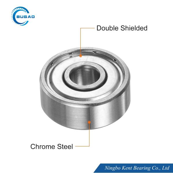 624ZZ Deep Groove Ball Bearings, Chrome Steel Z3 ABEC-5 Double Metal Shielded Bearing 4mm x 13mm x 5mm