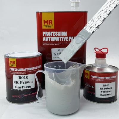 Weatherproof Acrylic Auto Primer Paint  2k Car Primer Solvent Resistance