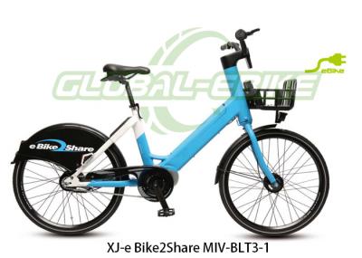 36V 250W Sharing Electric Bike With PU Saddle Aluminum Alloy Frame TFT Display