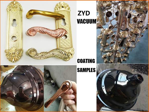 Vertical PVD Vacuum Coating Machine , Multi Arc Ion High Vacuum Plating Machine For Metal Parts