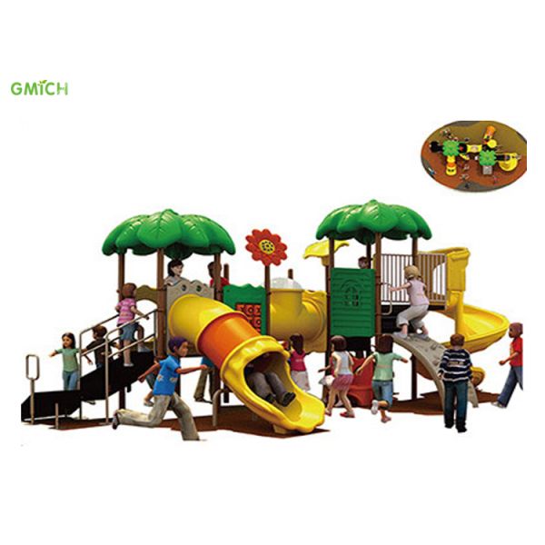 Eu Standard Commercial Plastic Playground Equipment Kids Play Structure TUV Certified