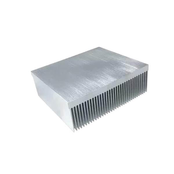 CNC Lathe Machining Aluminum Alloy Industrial Extrusion Heatsink Precision Electroless Nickel Plating Customizable