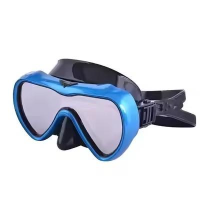 UV Protective Scuba Diving Mask Safety Shatter Resistant Silicone Dive Mask Coating Glass