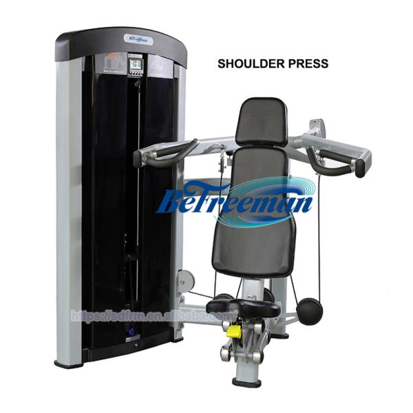 Commercial Gym Medium Loader Plate Loaded Shoulder Press Machine with Pin Load Selection