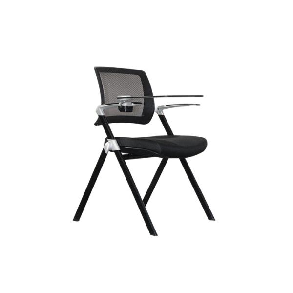 Алюминиевый стул офиса стальной трубы подлокотника эргономический складывая для класса