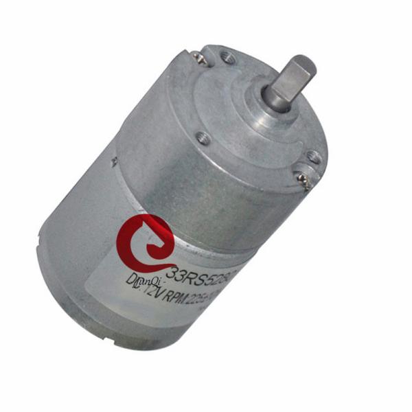 300rpm 33mm DC Geared Motors Small Transmission Gearbox For Household Appliances
