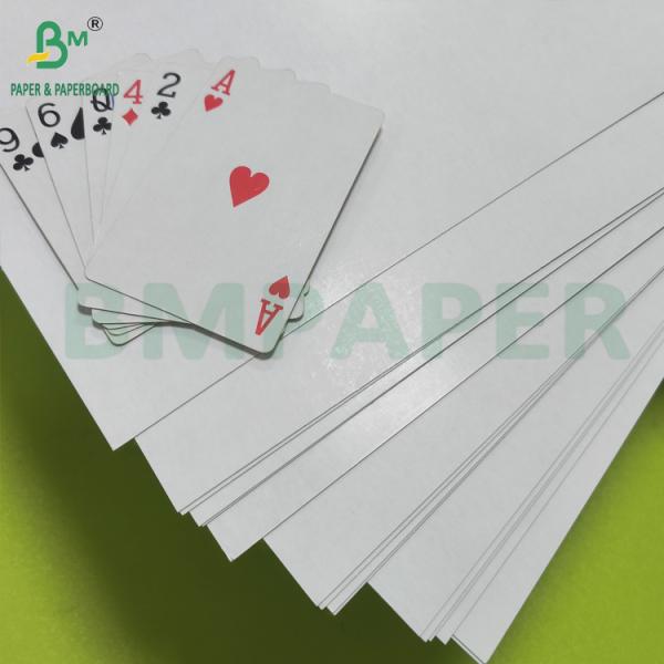 300 грамм двойная блестящая бумага игровые карты покерная бумага черное ядро